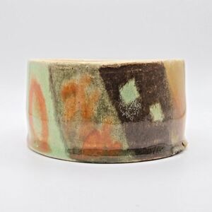 Handmade Earthtone Stonewear Bowl Small Dish Handcrafted Pottery